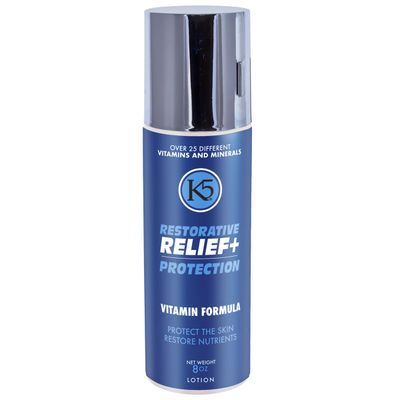 K5 Restorative Relief Protection - Age-Defying, Moisturizing Cream - Made in USA - Vitamins, Collagen and Niacinamide, 8oz