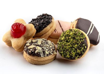 YAFA Assorted Cookies - Middle Eastern Sweets- Gourmet Gift Baskets - Cookies for Gift - Sweets Gift Basket - Chocolate Gifts - Sampler Box Perfect for Sharing and Gifting(48pcs) Mother&#39;s Day Gift