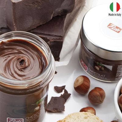 Pisti Chocolate and Hazelnut Spread - Premium Italian Chocolate Cream, Gluten-Free, No Palm Oil, 200g (7.05 oz)