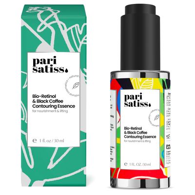 Bio-Retinol Black Coffee Contouring Essence - Anti Wrinkle Retinol, Skin Care Must Haves for Nourishment and Lifting, Sun Damaged Skin Repair Face