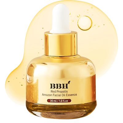 BBH Amazon Red Propolis Anti- Aging Organic Oil Essence, Botox Acetylhexapeptide 8, Reduce wrinkles, Glass Skin with Amazon Red Propolis, Non Comedogenic, Suitable for All Skin Types,1oz
