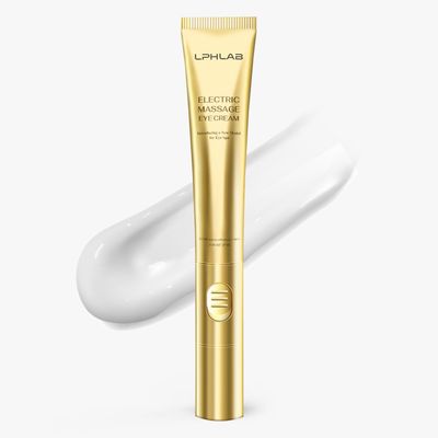 Retinol Under Eye Cream for Puffiness: Wrinkles Dark Circles Treatment with Massage Head - Anti Aging Serum with Retinol Hyaluronic Acid