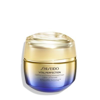 Shiseido Vital Perfection Uplifting and Firming Advanced Cream - 50 mL - Multi-Benefit Face Cream - Visibly Lifts Firms