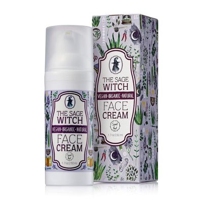 Spirit Nest All Natural Face Cream Anti-Aging Non-Greasy Formula With Green Tea Vegan Organic Wrinkle Moisturizer For Dry Skin For Women and Men Acne Treatment