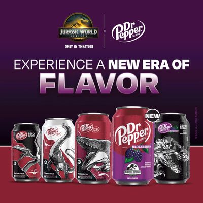 DR PEPPER and Cream Soda Zero Sugar, 12 fl oz cans, 12 pack