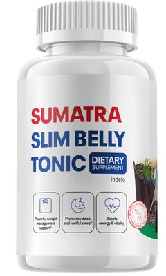 Indelo Sumatra Slim Belly Tonic - Slim Belly Dietary Supplement, Sumatra Slim Belly All-Natural Pills, Sumatra SlimBelly Reviews (60 Capsules)