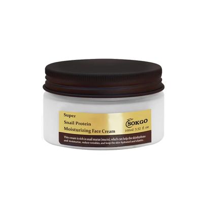 Loske Snail Mucin Cream, 92 Pure Snail Slime Extract Moisturizer for Face and Body, Snail Mucin Essence 92 Snail Slime Face Cream, Face Cream for Moisturizing Repairing