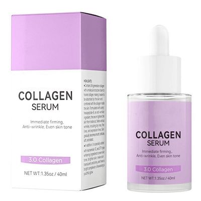 Collagen Serum For Face, Collagen Face Serum For Skin Tightening Helps Lift, Plump, Firm Sagging Skin, Serums For Skin Care, Anti Wrinkle 1.35 Fl Oz