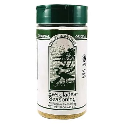 Everglades All Purpose Seasoning Signature Blend of Herbs Spices for Bold Southern Flavor, Perfect for Meats, Vegetables, Soups More All-in-One Seasoning for Cooking Table Use 16oz
