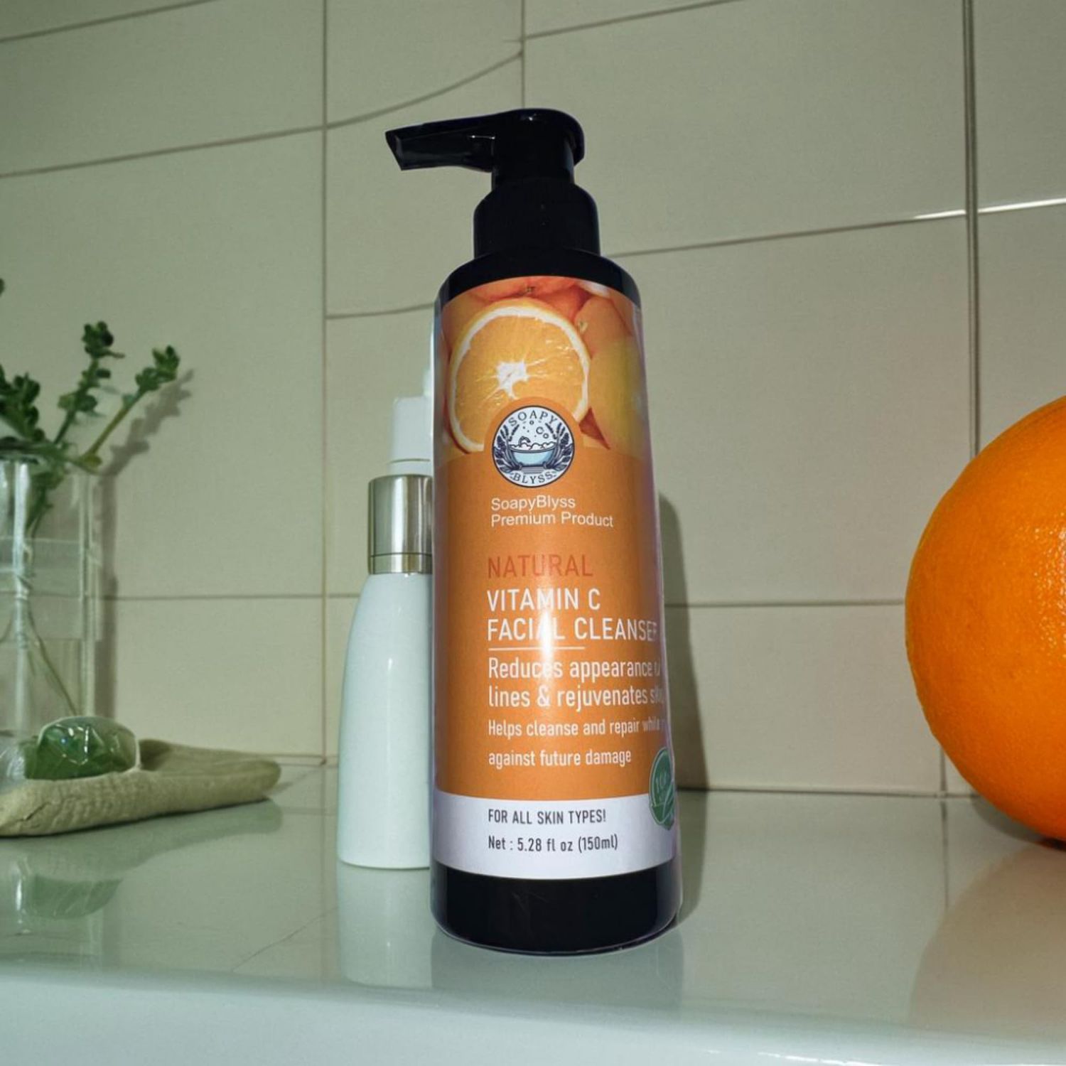 SoapyBlyss Vitamin C Facial Cleanser
