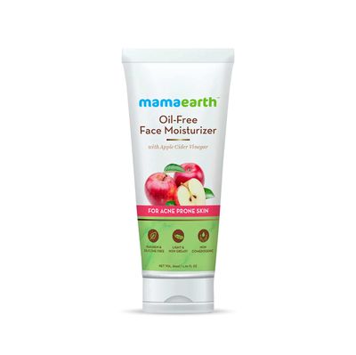 Mamaearth Oil-Free Face Moisturizer for Oily, Acne-Prone Skin Prevents Acne Pimples Reduces Breakouts Gives Non-Greasy Long Lasting Hydration 2.71 Fl Oz80 ml