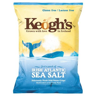 Keogh&#39;s Pinch of Irish Atlantic Sea Salt Crisps 50g x 3