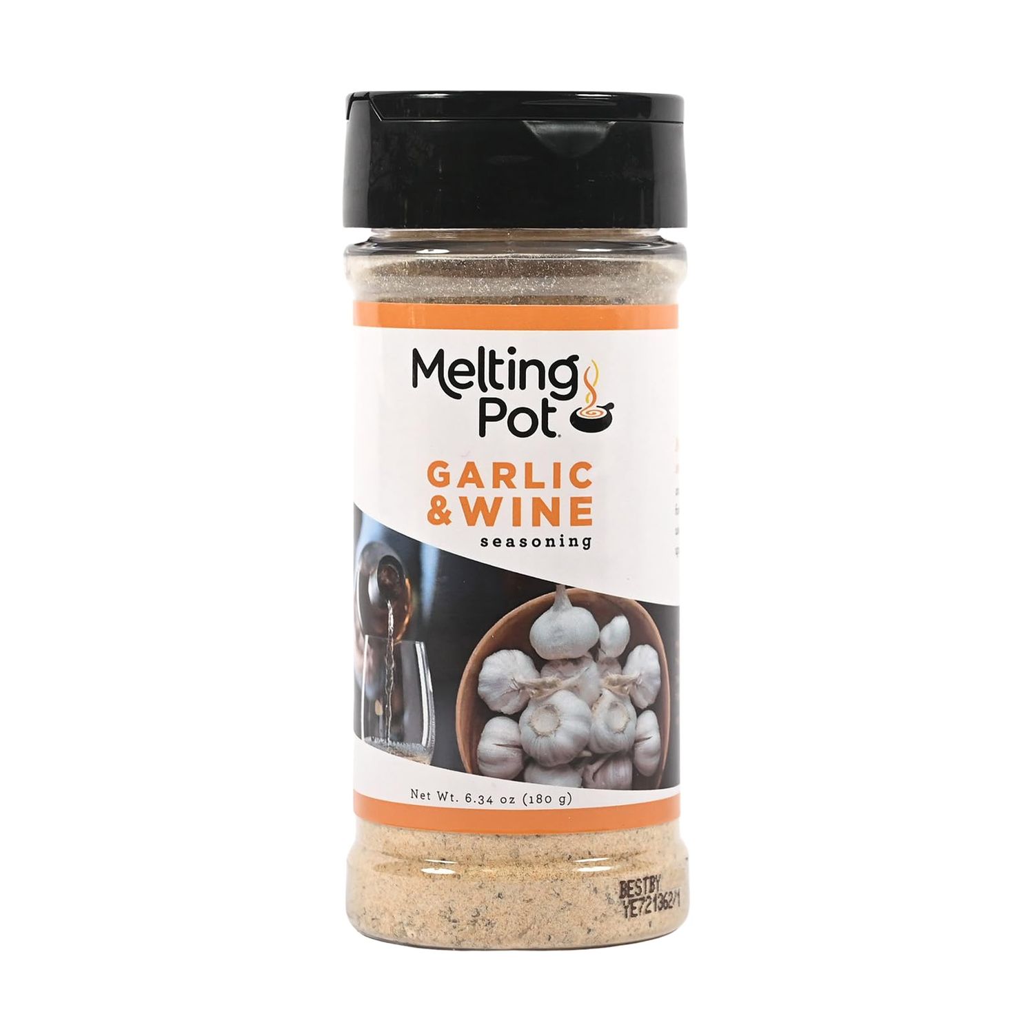 The Melting Pot Garlic Wine Seasoning, 6.34 oz (Packaging May Vary)