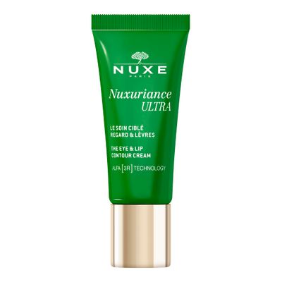 Nuxe Nuxuriance Ultra Eye Lip Contour Cream with Hyaluronic Acid and ALFA 3R Technology, Firming, Anti-Aging Treatment, 0.51 fl oz
