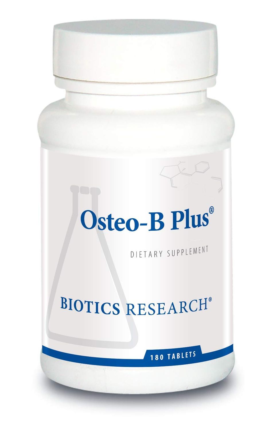 Biotics Research Osteo B Plus Optimal Bone Health Support with Vitamin K, Mg, Ca, Healthy Aging, Purified Chondroitin Sulfates 180 Tablets