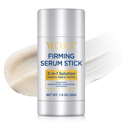 Retinol Face Stick,Advanced Retinol Firming Serum Stick,3-in-1 Smooth,Tighten and Firm Face,Neck Jawline, Reduces Wrinkles,Nourishing Anti Aging Repair Cream for All Skin Types 2.02 OZ