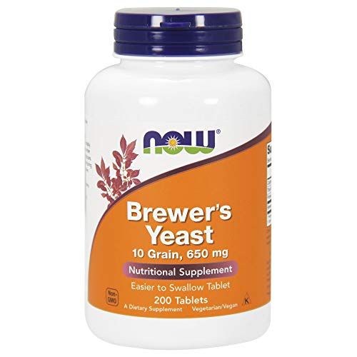 NOW Foods Brewer&#39;s Yeast 650 mg 200 Tabs