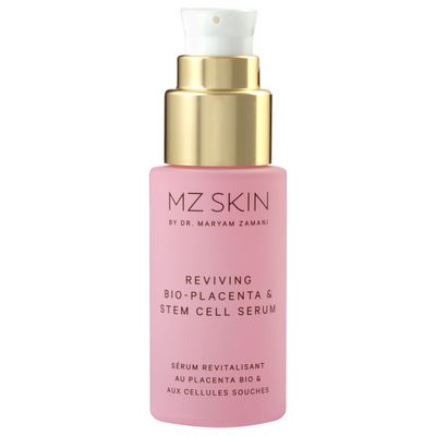 MZ Skin Reviving Bio-Placenta Stem Cell Serum, Night Treatment for Powerful Rejuvenation, With Peptides, Squalane Hyaluronic Acid, Perfect For Anti-Aging, Wrinkles Fine Lines, 1.01 fl oz
