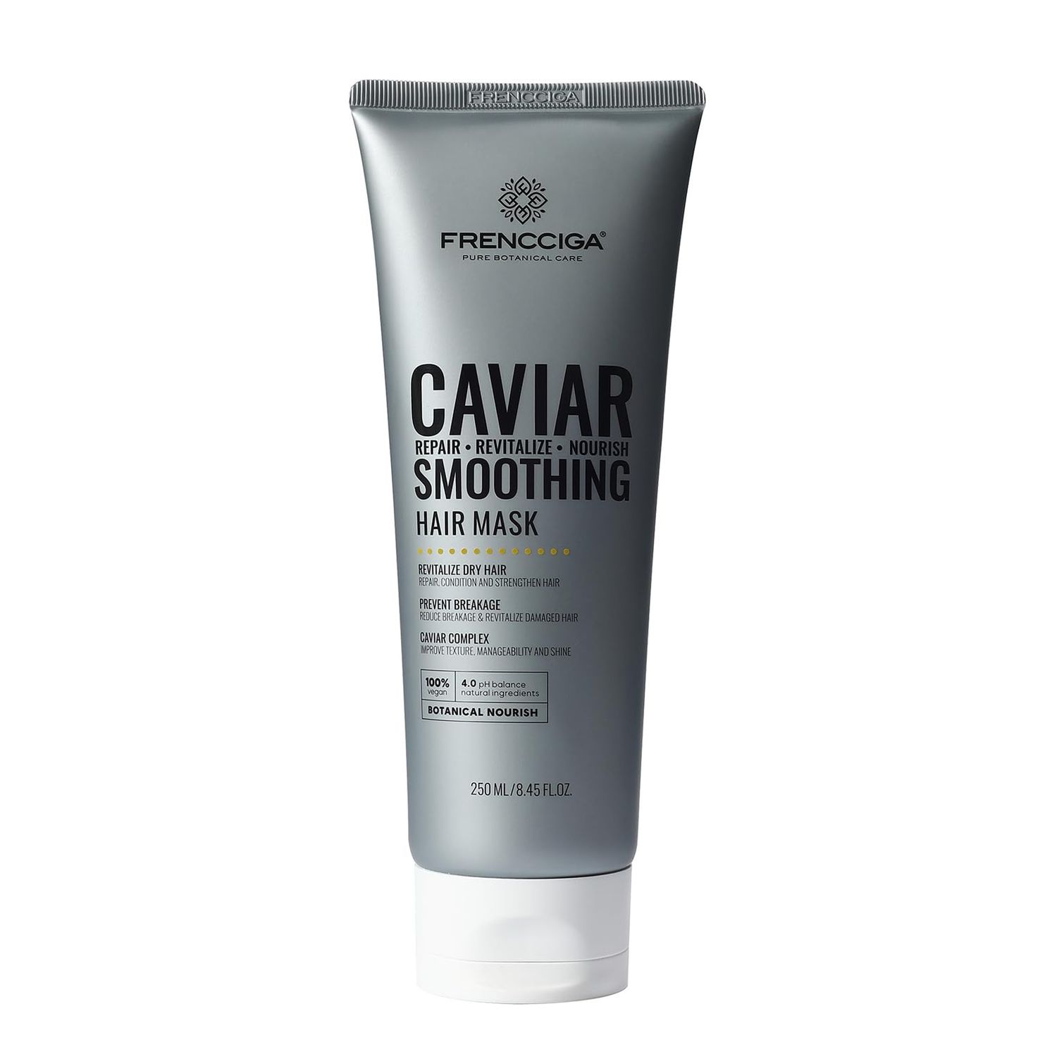 FRENCCIGA Caviar Hair Mask, Anti-Aging Replenishing Moisture, Nourishing Hydrating Dry Hair, Luxurious Caviar Complex for Youthful, Healthy Hair 8.45 FL.OZ