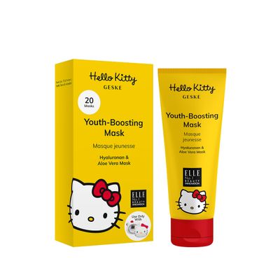GESKE x Hello Kitty Youth-boosting Mask Simply apply with the GESKE Sonic Warm and Cool Mask Anti-Aging Masks Moisturizing face masks for women and men Vegan formula without animal testing