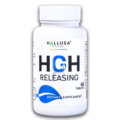 Hallusa Natural - HGH Complex - 60 Tablets - Muscle, Muscle Formula, Post Workout Recovery - Amino Acid Supplement for Increased Energy - 30 Day Supply