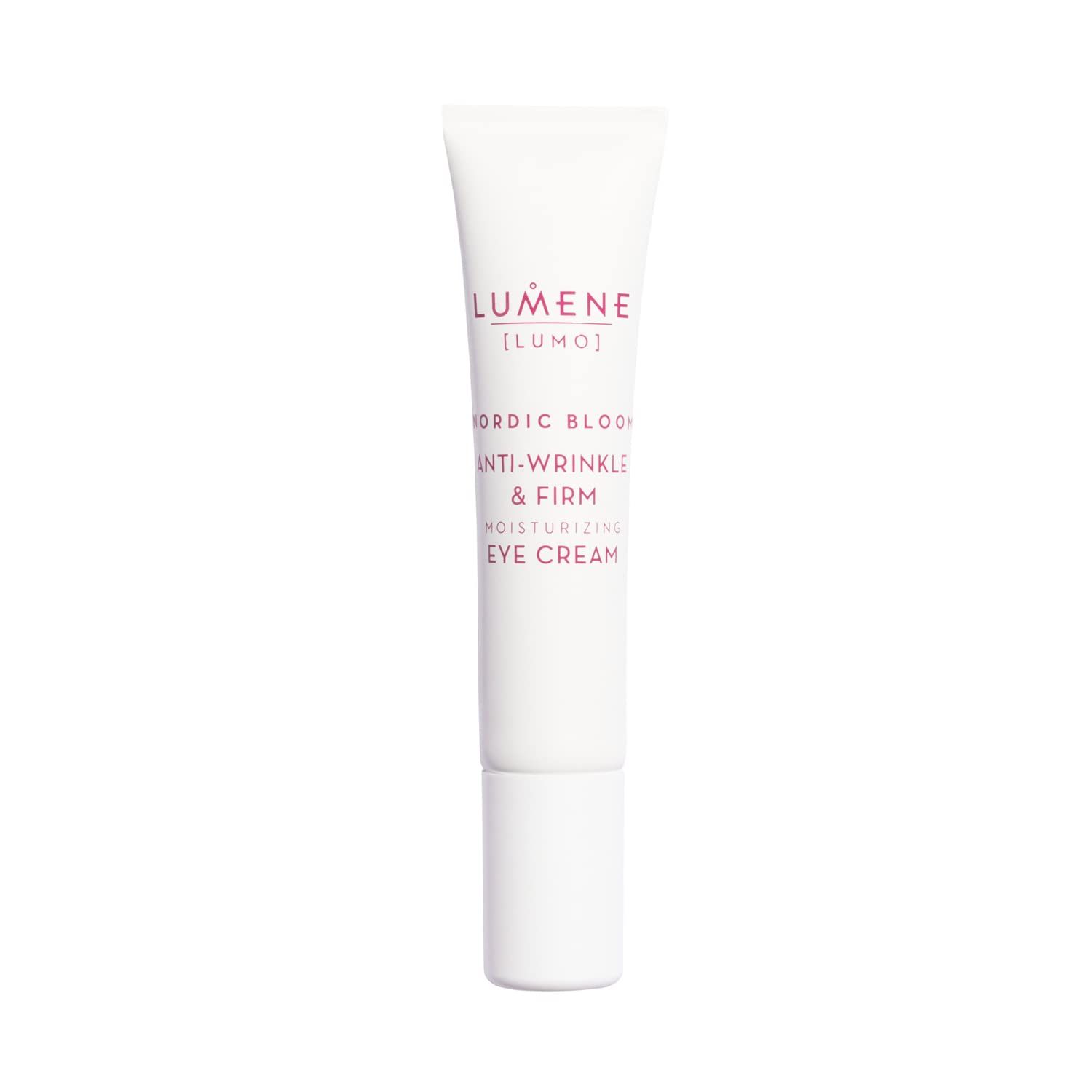 Lumene Anti Wrinkle Firm Moisturizing Eye Cream - Skin Firming Hydrating Nordic Berry Pre-Retinol Eye Cream for Dark Circles Under Eye Bags - Vegan Eye Cream for Wrinkles Fine Lines (.50z)