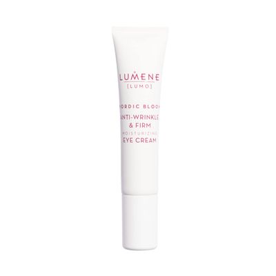 Lumene Anti Wrinkle Firm Moisturizing Eye Cream - Skin Firming Hydrating Nordic Berry Pre-Retinol Eye Cream for Dark Circles Under Eye Bags - Vegan Eye Cream for Wrinkles Fine Lines (.50z)