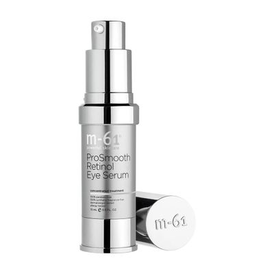 M-61 ProSmooth Retinol Eye Serum - Line-smoothing and anti-wrinkle 0.1 retinol compound antioxidant vegan eye seurm with vitamin C