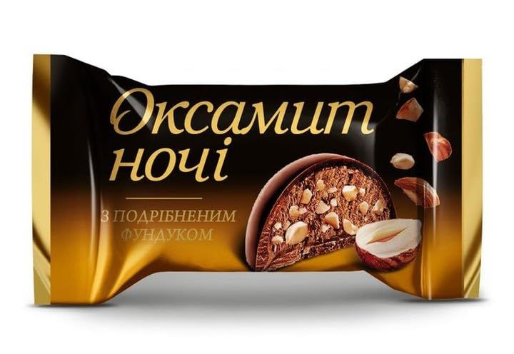 Ukrainian Chocolate Candy with Hazelnut Weight: 12oz Imported from Ukraine.