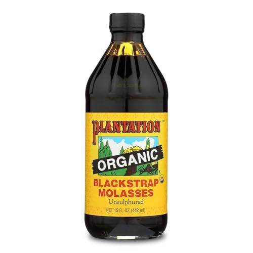 Plantation Organic Blackstrap Molasses, 15 oz