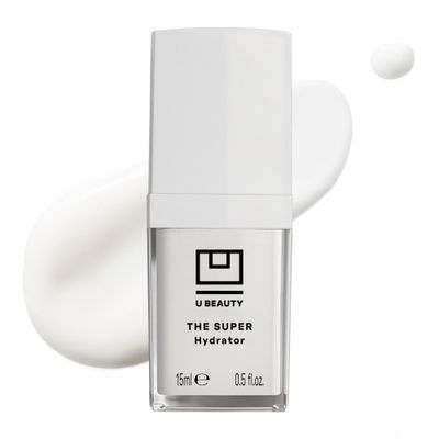 U Beauty The SUPER Hydrator - Mega-Dose Skin Hydrator and Hyaluronic Acid Moisturizing Cream with Peptides and Grapeseed Oil for Supple, Smooth, and Softer-Looking Skin For Up To 48 Hours - 0.5 fl oz