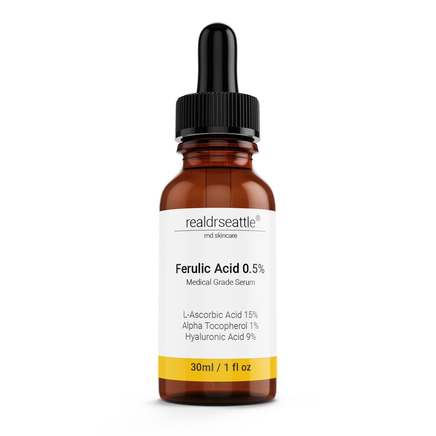 Ferulic Acid Serum Skin Care 20 Vitamin C Hyaluronic Acid Serum CE Ferulic Acid - Potent Anti Aging, Anti Wrinkle