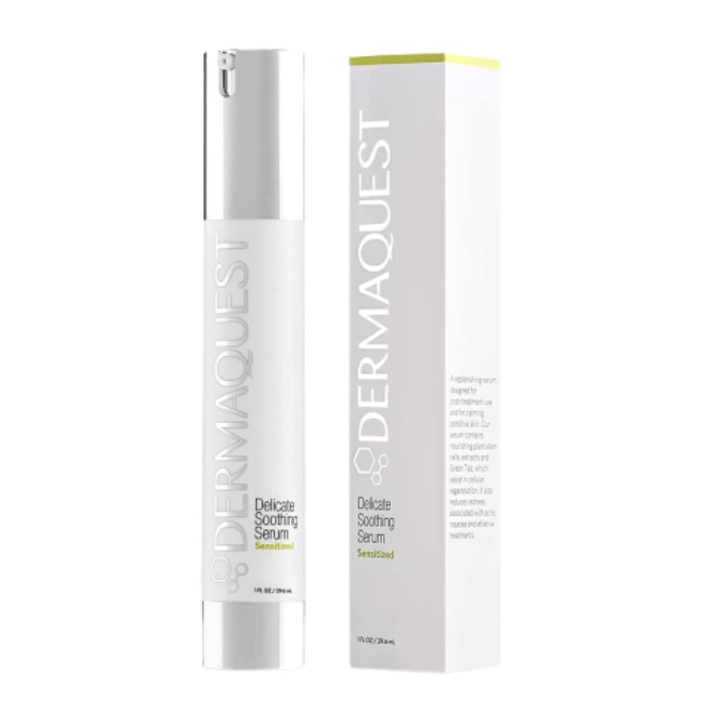 DermaQuest Sensitized Delicate Soothing Face Serum for Sensitive Skin - Redness and Irritation Relief - Anti Aging Skin Repair
