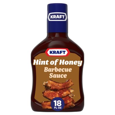 Kraft Slow Simmered Sweet Honey Barbecue Sauce (18 oz Bottle)