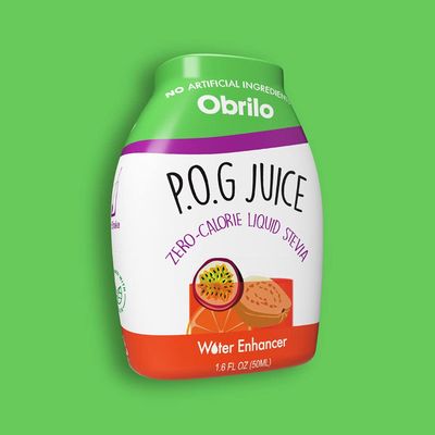 Stevia infused, Sugar free, Zero calorie, All natural liquid water enhancer (POG Juice, Pack of 3)