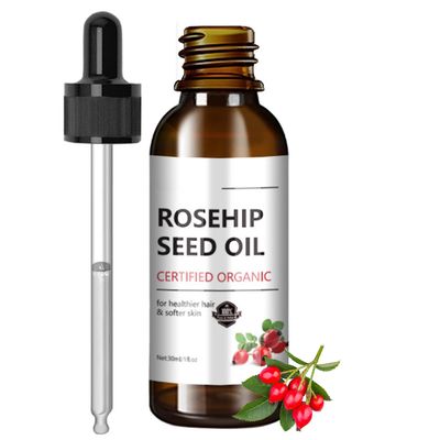 100 Cold Pressed Organic Rosehip Oil - Face Body Moisturizer, Anti-Aging, Reduces Fine Lines Wrinkles