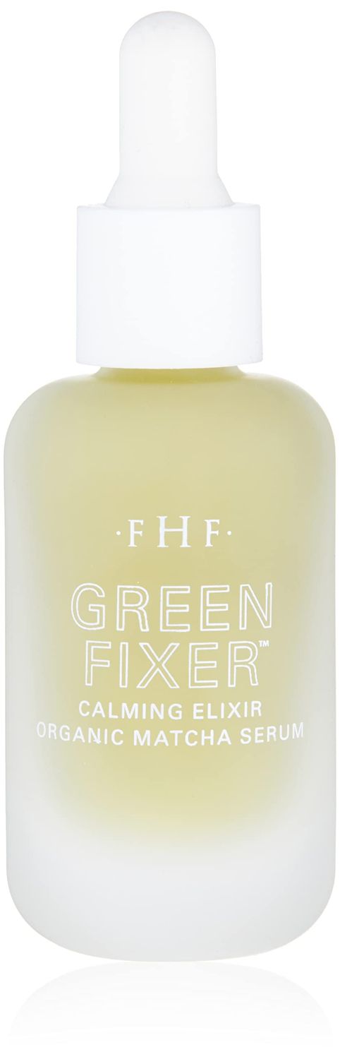 FarmHouse Fresh Green Fixer Peptides Serum, Calming Elixir with Hyaluronic Acid Organic Matcha, 1 Fl Oz