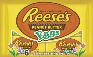 Reese&#39;s Peanut Butter Eggs 1.2 oz 6-pack (2 Packages)