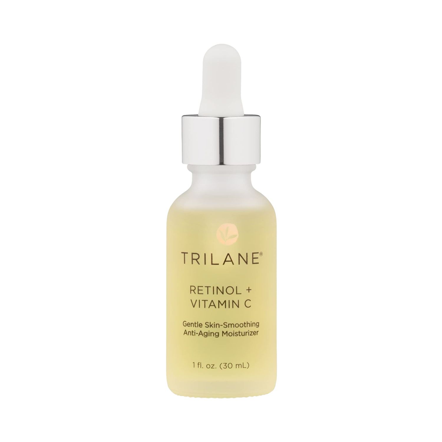 Trilane Retinol Vitamin C with Squalane, Visibly Reduces the Signs of Aging for Softer, Smoother, More Radiant Skin with Zero Irritation, 1 fl. oz.