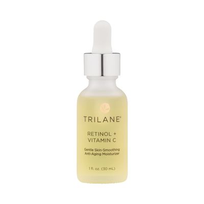 Trilane Retinol Vitamin C with Squalane, Visibly Reduces the Signs of Aging for Softer, Smoother, More Radiant Skin with Zero Irritation, 1 fl. oz.