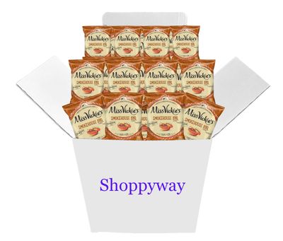 Miss Vickie&#39;s Smokehouse BBQ Potato Chips, 1.375 Oz Bags, Pack of 12, Bundled by Shoppyway