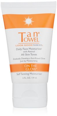 TanTowel On The Glow - Daily Face Moisturizer with retinol - 2 oz