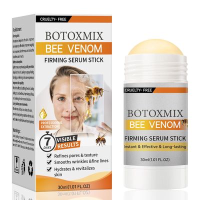 Bee Venom Firming Serum Stick,Anti-Aging Face Serum,Natural Skin Firming Cream For Body,Moisturizing,Lifting Recovery