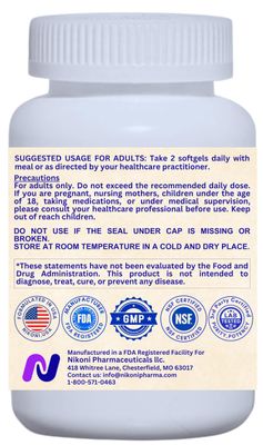 Nikoni Akkermansia Muciniphila GLP-1 Probiotic Supplement for Women Men, Gut Health (Pack of 2)