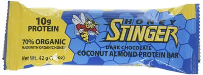Honey Stinger Bar Dark Chocolate Coconut Almond, 1.5 oz