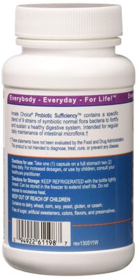Innate Choice Probiotic Sufficiency, 60 vegetarian capsules