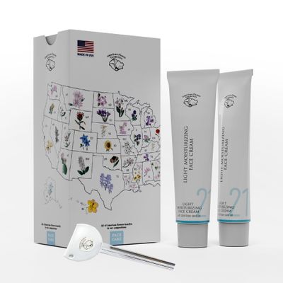 Fac Daily Cream Light Moisturizer Day Firming Cream for Men Women Natural Ingredients Anti Wrinkle Quick Absorb