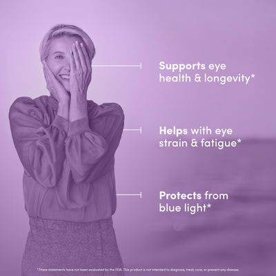 Provision - Eye Vitamins - Eye Health Supplements - with Bilberry, Eyebright, Lutein, Zeaxanthin More Vitamins - Vegan, Non GMO, Gluten Free - 60 Capsules