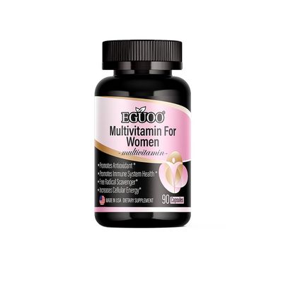 EGUOO Multivitamin for Women - Womens Multivitamin with Vitamin C, E, Biotin and Folic Acid Vitamins for Women - Womens Vitamins for Energy, Immune, Brain, Heart, Eye and Bone Health, 90 Capsules