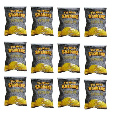 Whole Shabang Potato Chips, Extreme Flavor, 1.5 oz, 12 Count